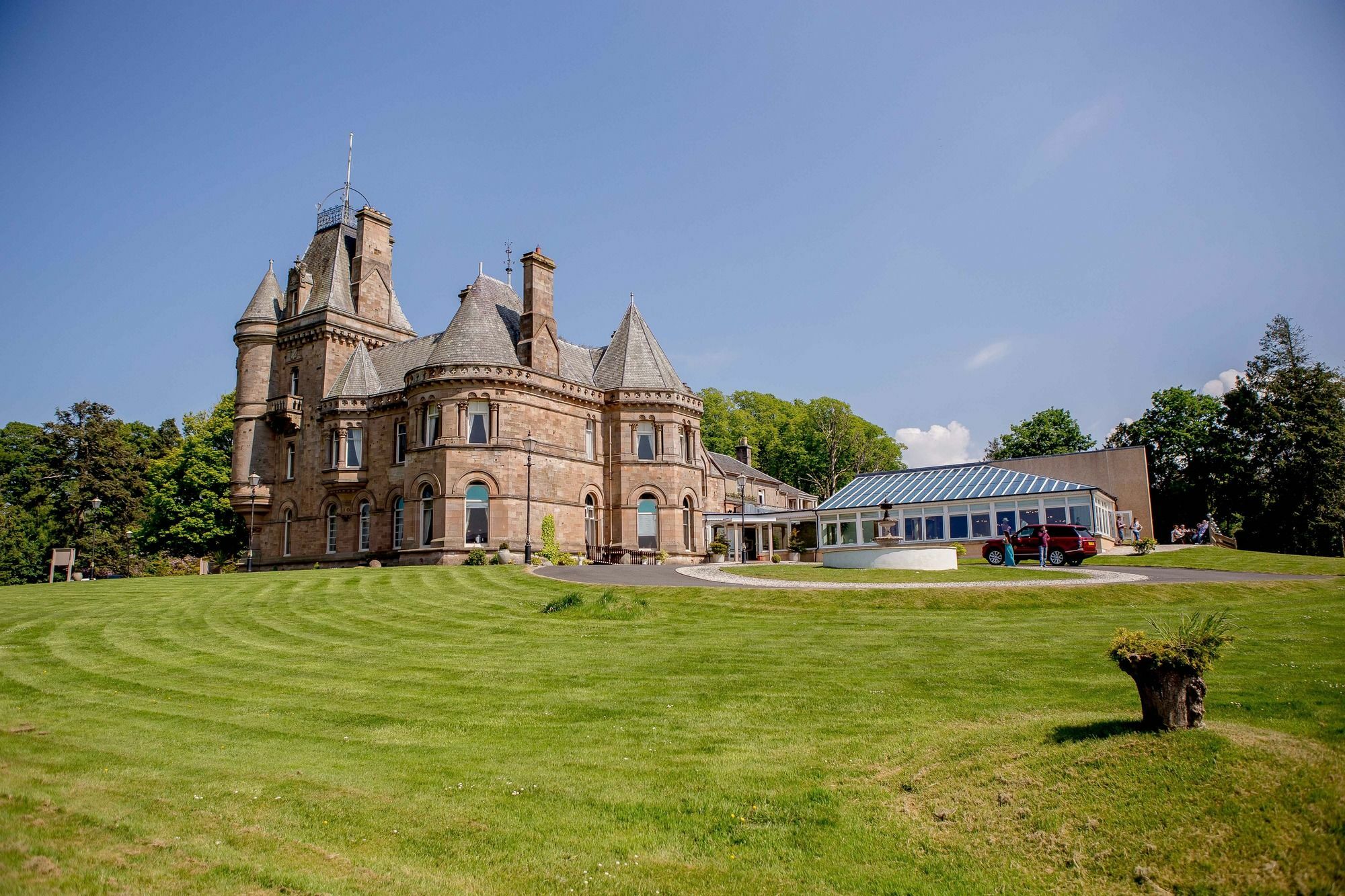 Гостевой дом Cornhill Castle Биггар Экстерьер фото